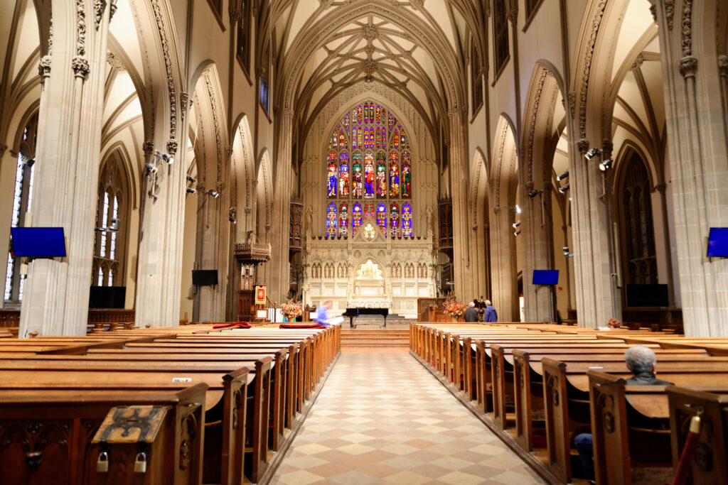 Pfarrei Kirche von innen